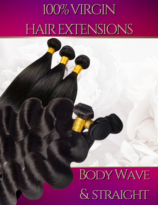 100% Virgin Hair Extensions